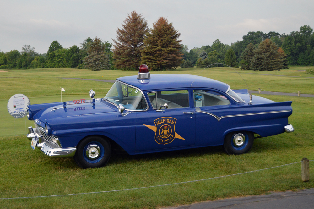 Old Michigan State Police Cruiser