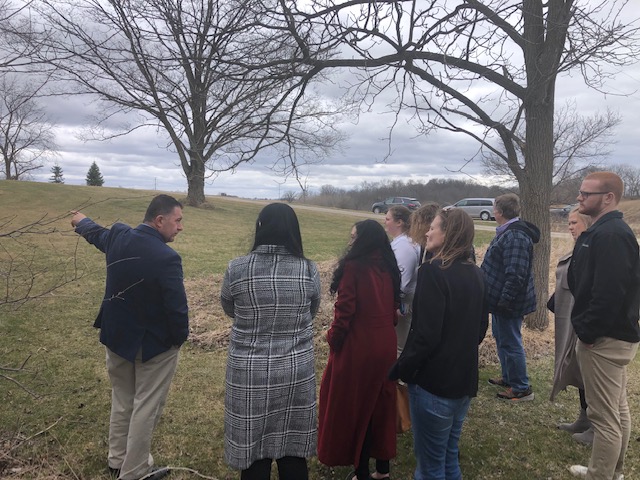 Photo of the Cold Case Partnership Team In The Field